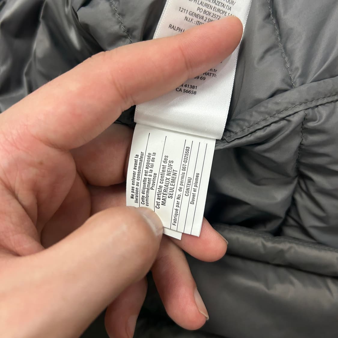 폴로 패커블 후드 경량패딩(M) 상품이미지5