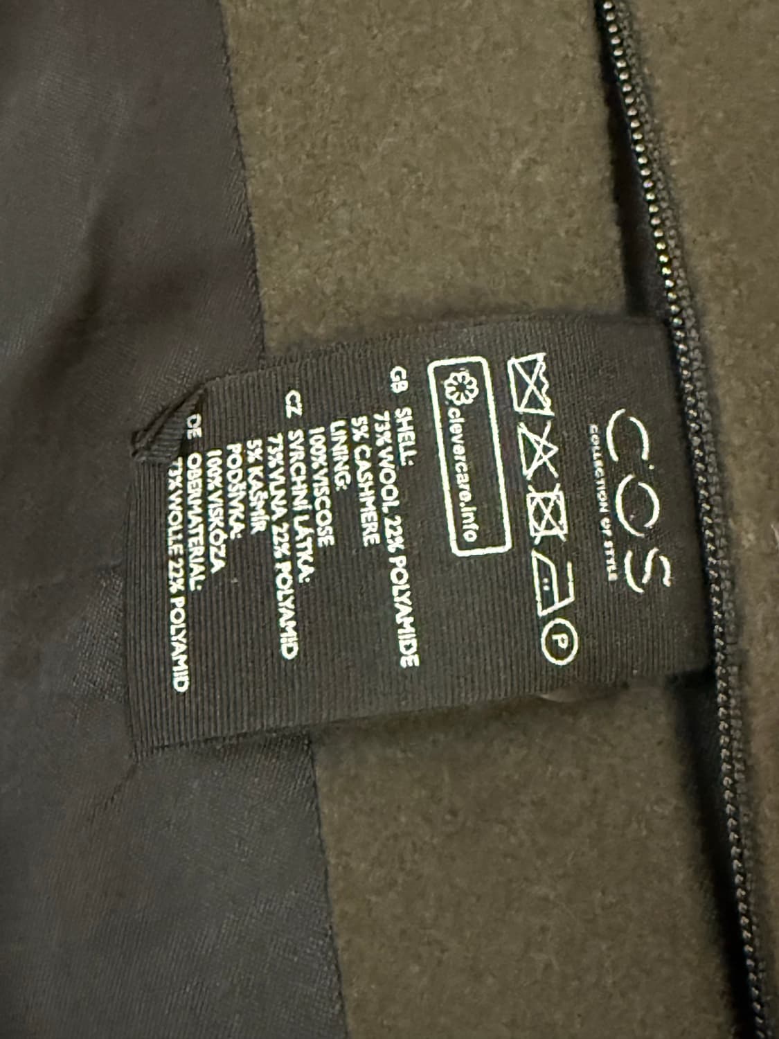 cos 캐시미어블랜드 코트 상품이미지3