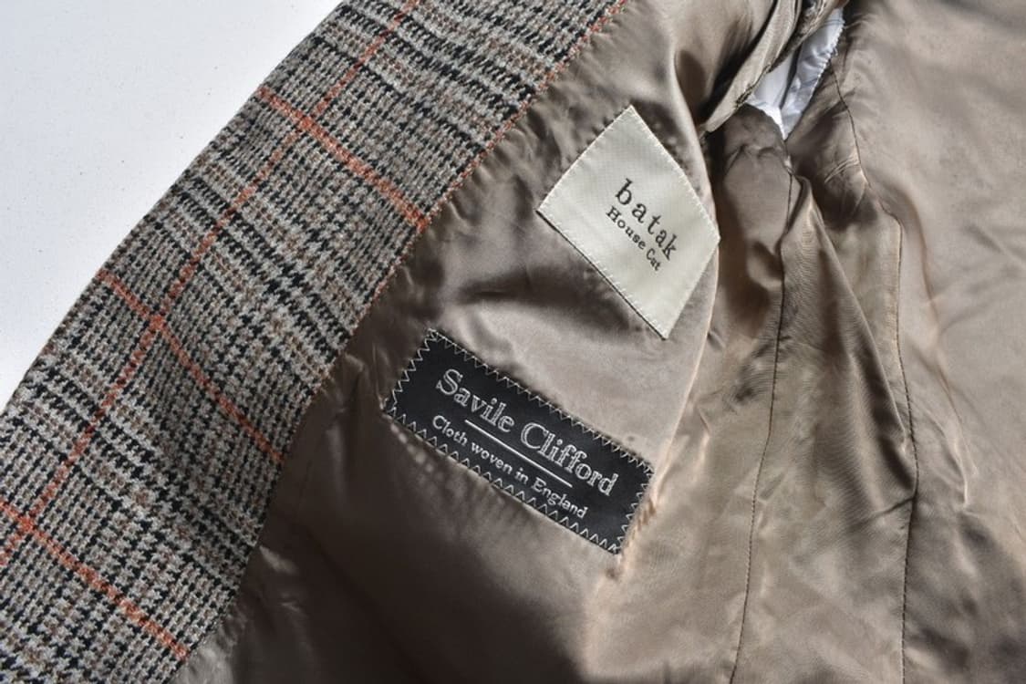 JPN 울 체크 블레이저 자켓 36 상품이미지3