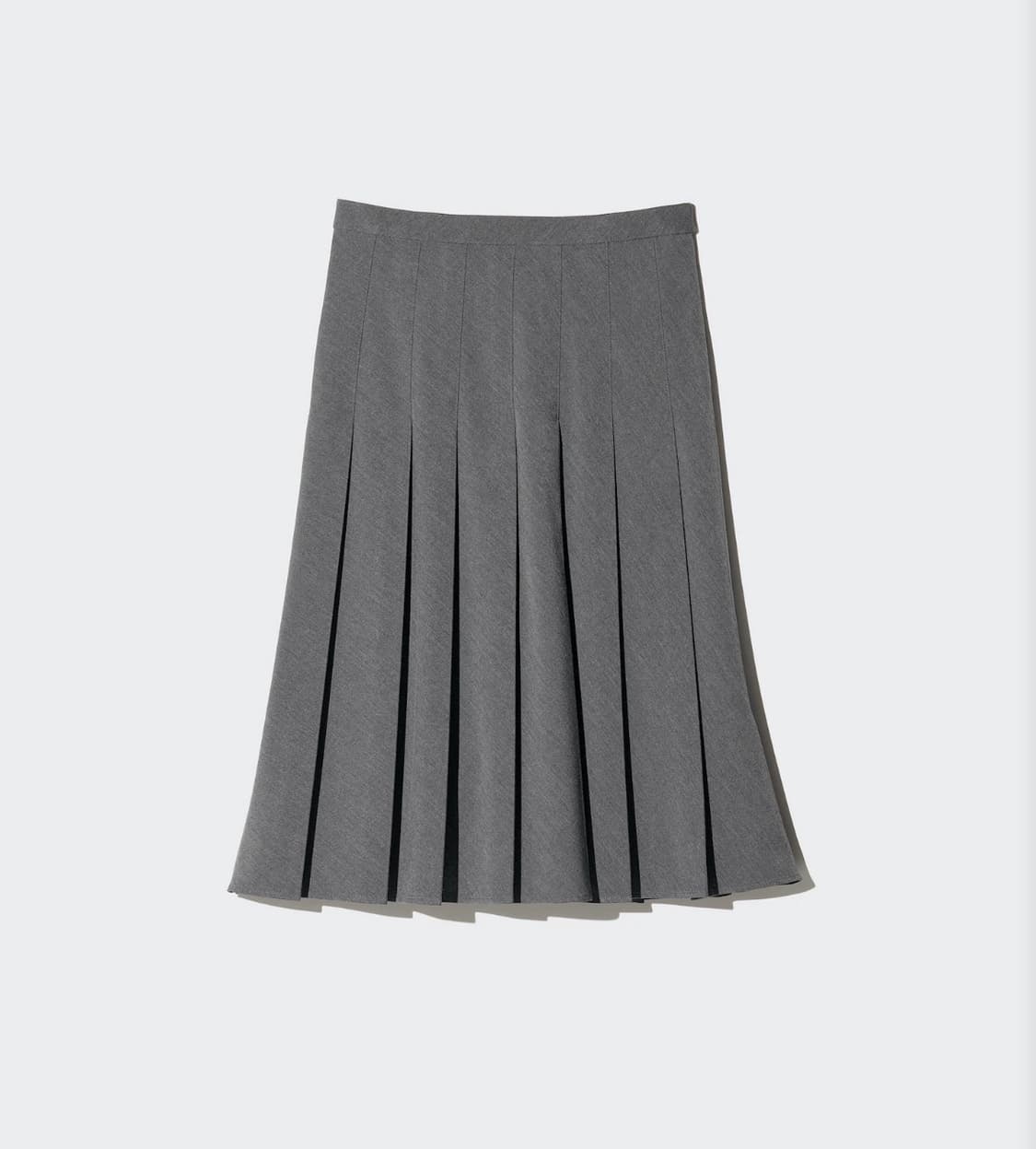 유니클로 와이드 플리츠 미디스커트 상품이미지1