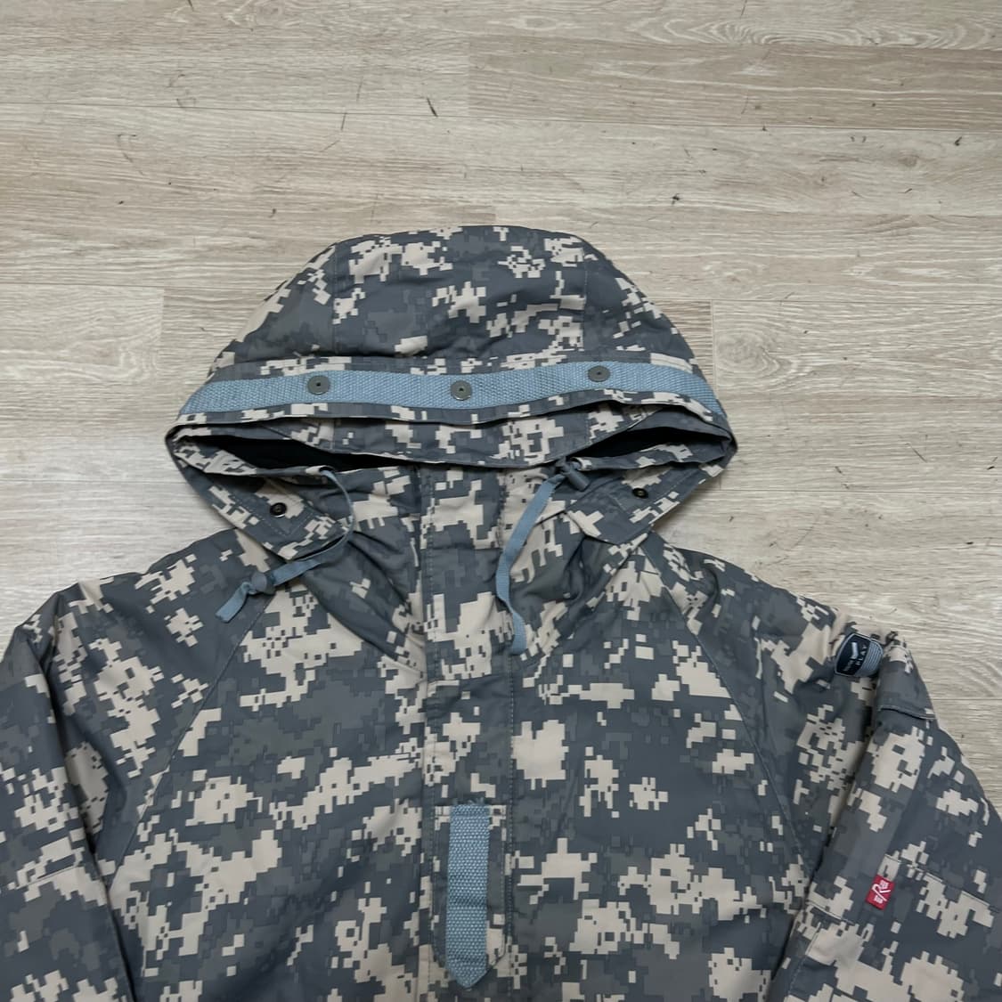 사우스플레이 밀리터리 겨울용 기모 후드 바람막이 [카모플라쥬] M/95 상품이미지2