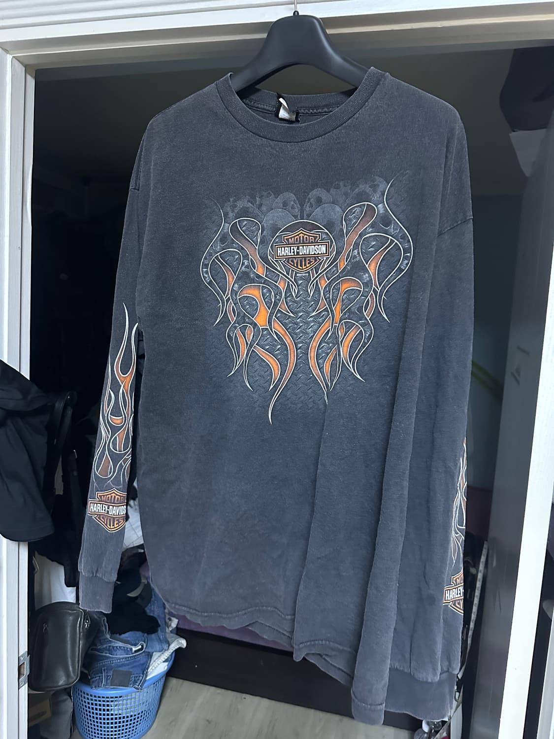 [2XL] 빈티지 할리데이비슨 롱슬리브 상품이미지1