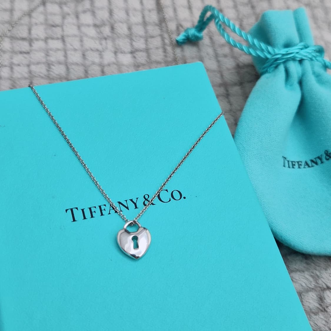 티파니 하트 락 한정판 목걸이 상품이미지3