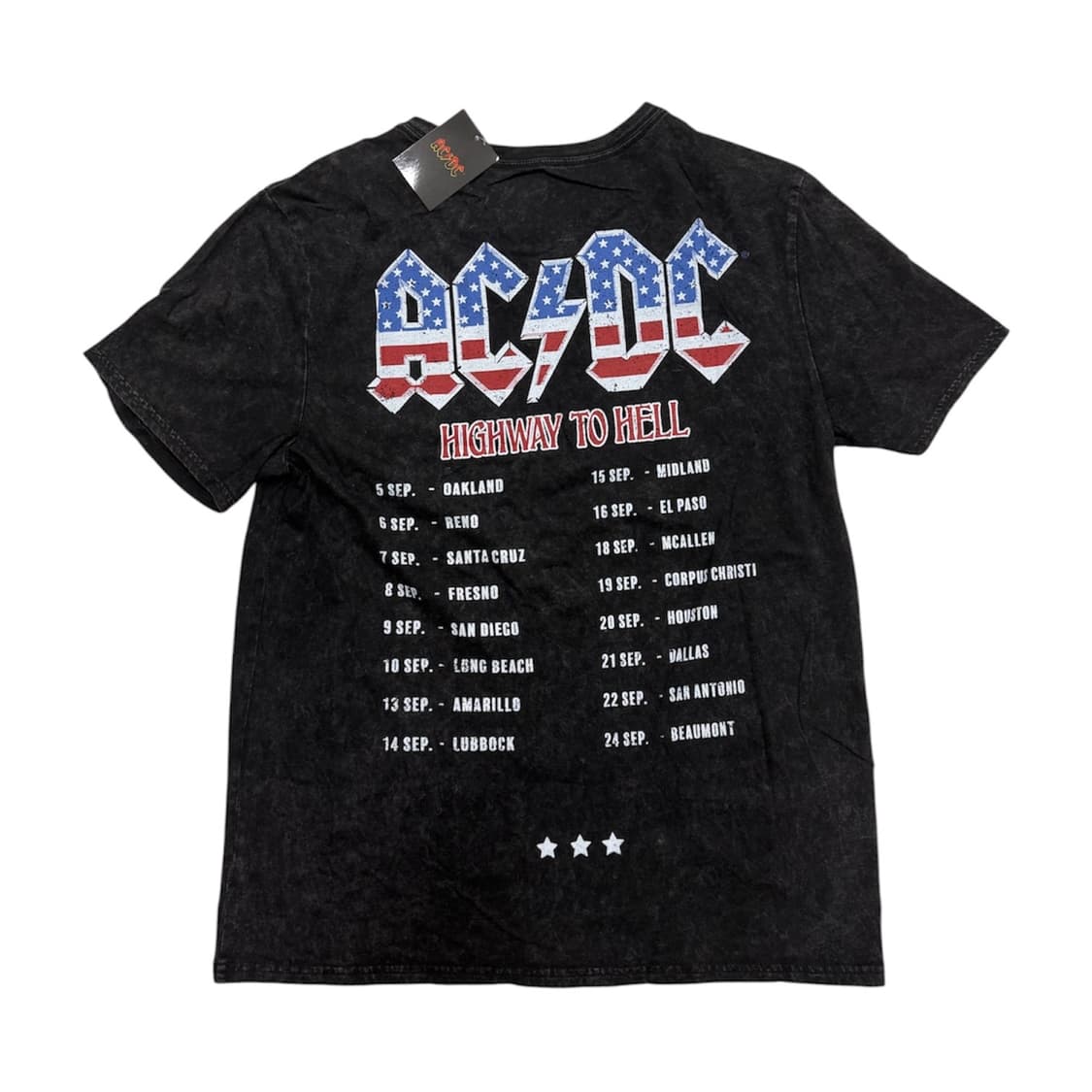 AC/DC Highway To Hell Tour Tee 복각티  상품이미지1