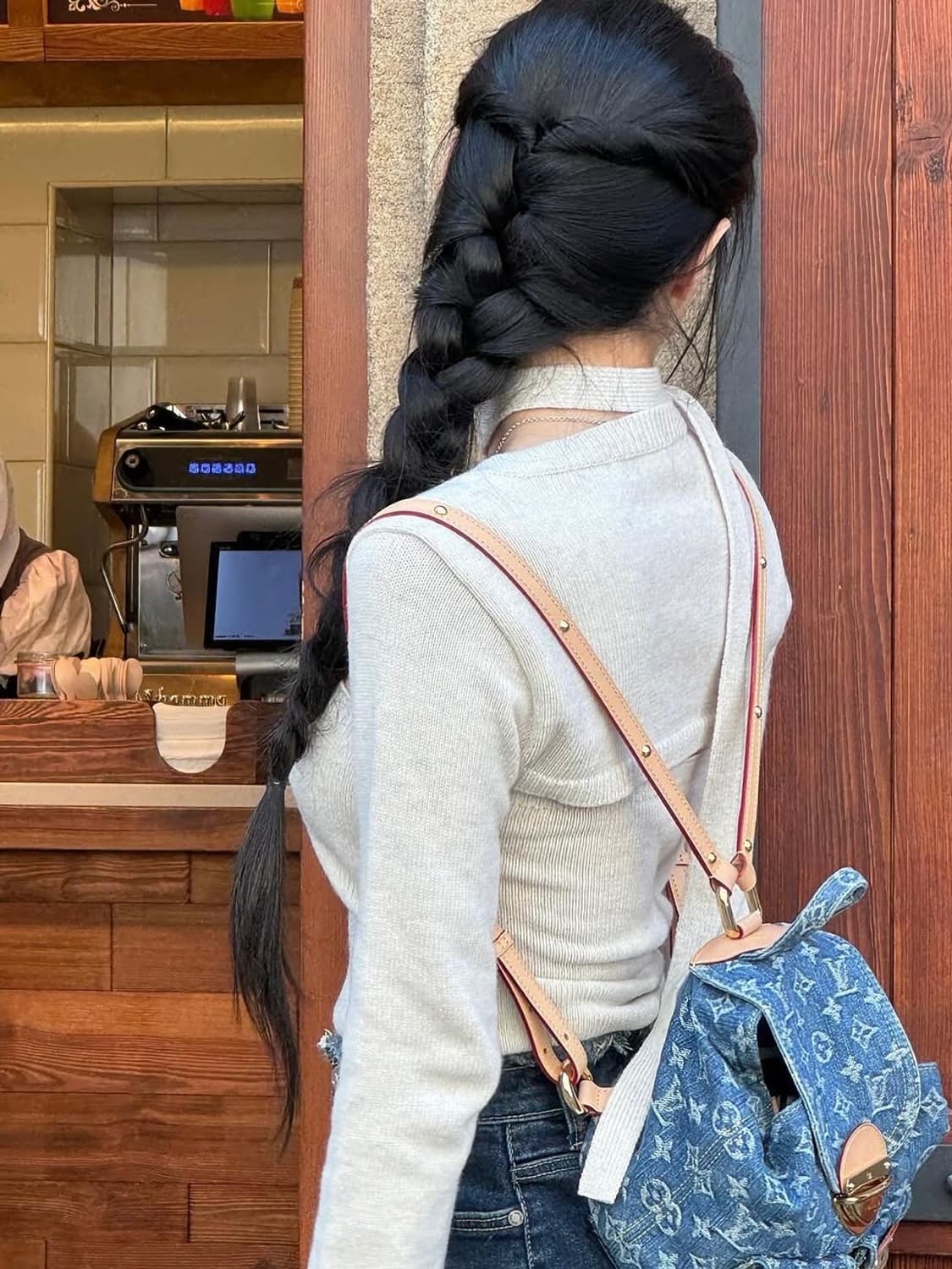 카키포인트 볼레로탑 베이지 상품이미지4