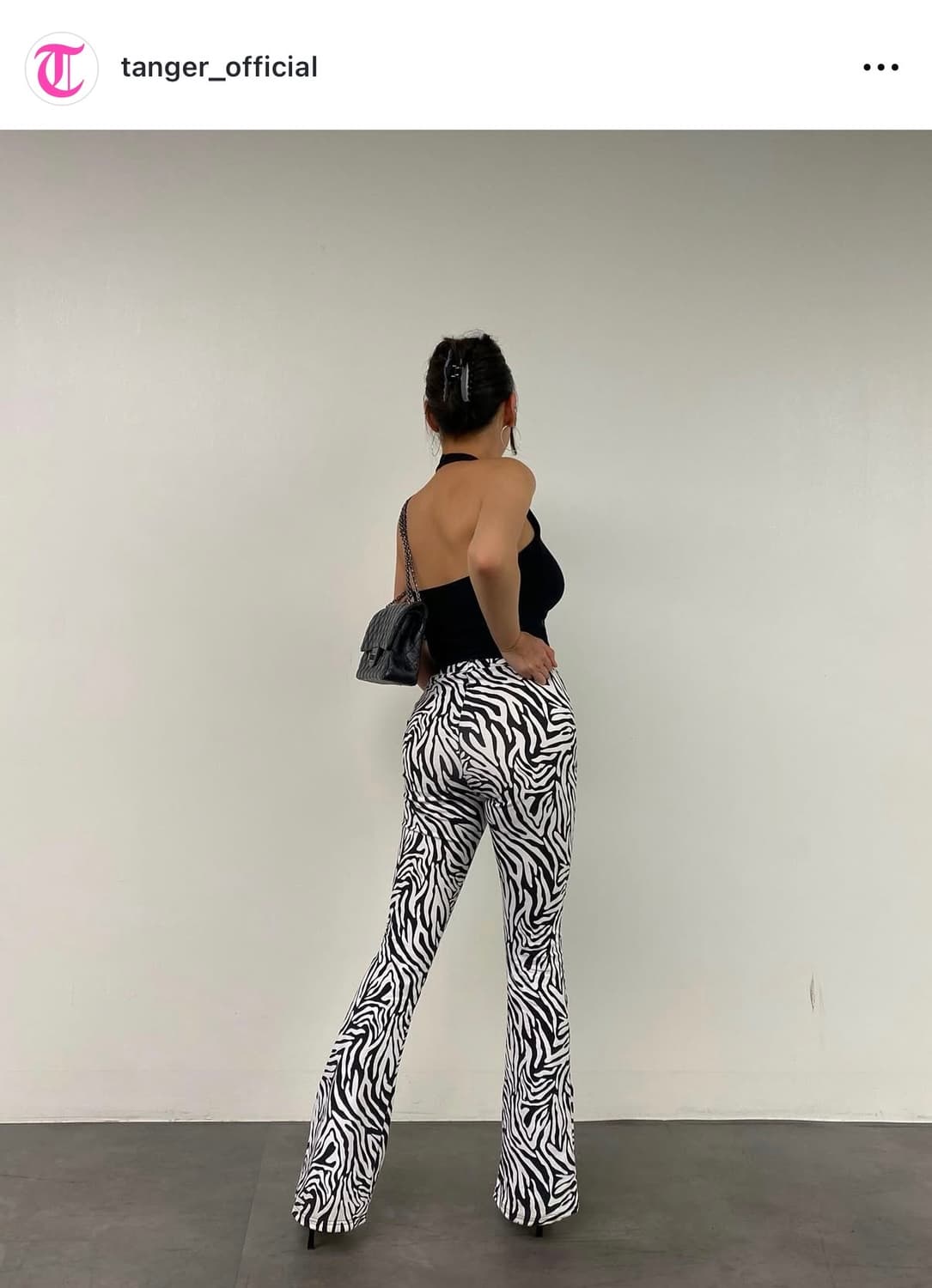 Tanger pants 탠저 지브라 부츠컷 바지 상품이미지1