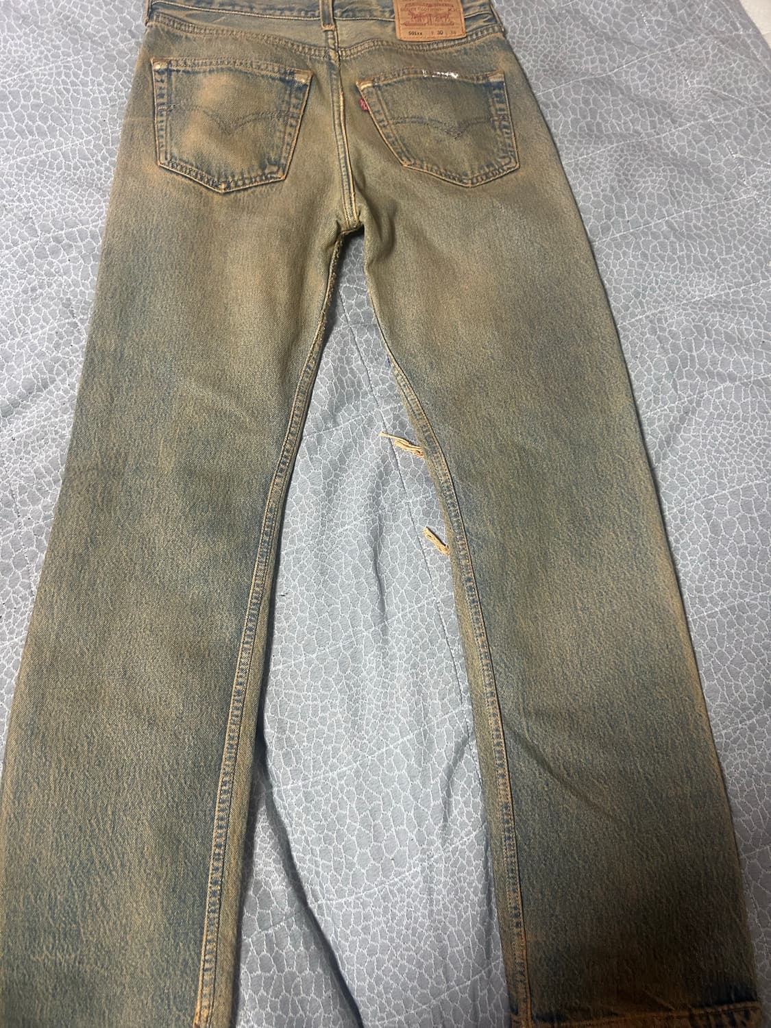 리바이스 501 xx 커스텀 데님팬츠 판매합니 상품이미지2