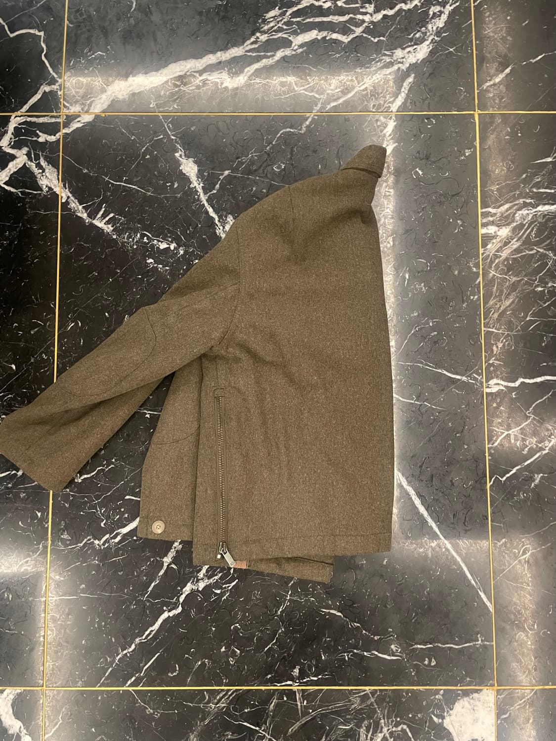 아르마니 익스체인지 올리브그린 울 자켓 상품이미지2