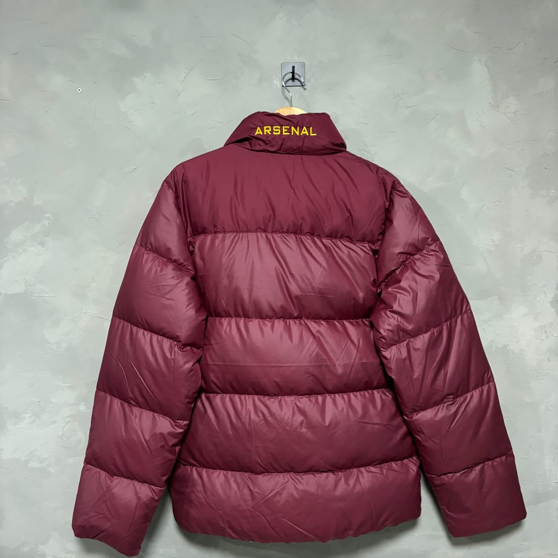 나이키 스우시 아스날 패딩 버건디 상품이미지4