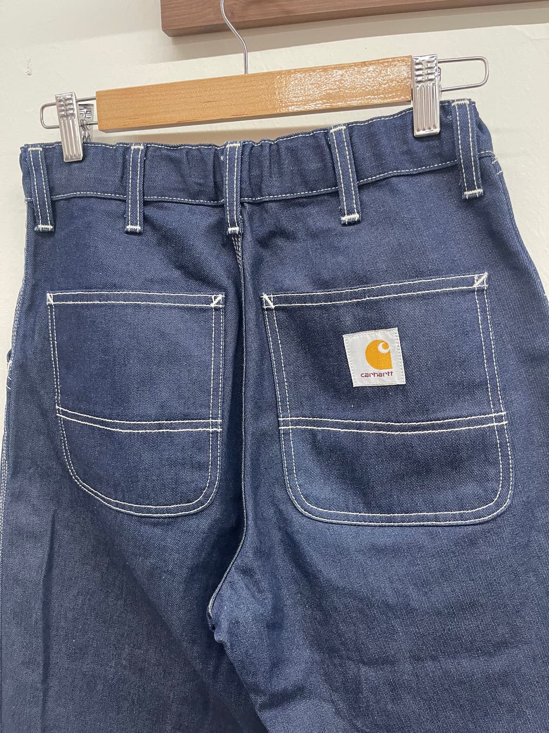 칼하트 WIP 심플 팬츠 28/32 데님 남녀공용 정품 상품이미지4