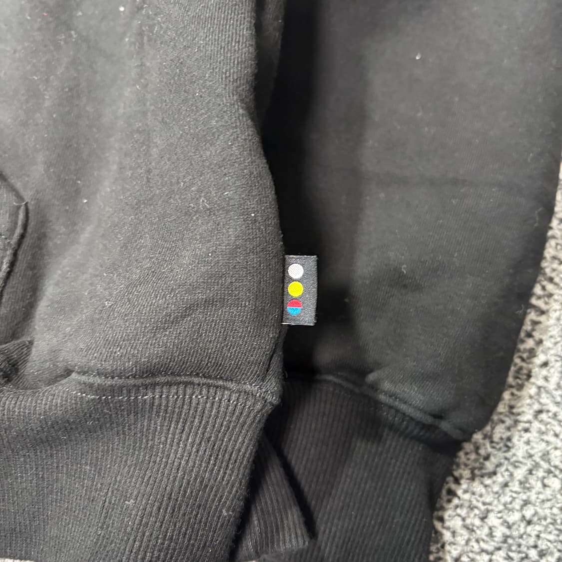 아이앱 스튜디오 X JTBC 후드집업 블랙 (L) 상품이미지4