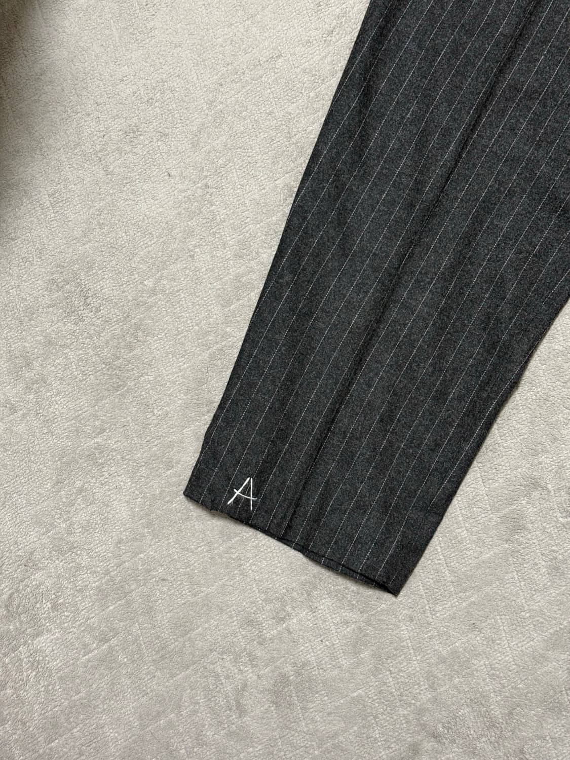 아더에러 자라 스트라이프 트라우저 그레이 M 상품이미지3