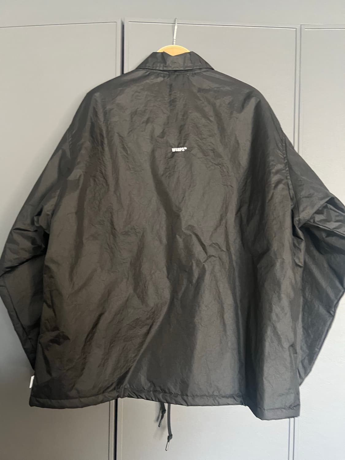 (3)더블탭스 MC 자켓 나일론 옥스포드 블랙 상품이미지2