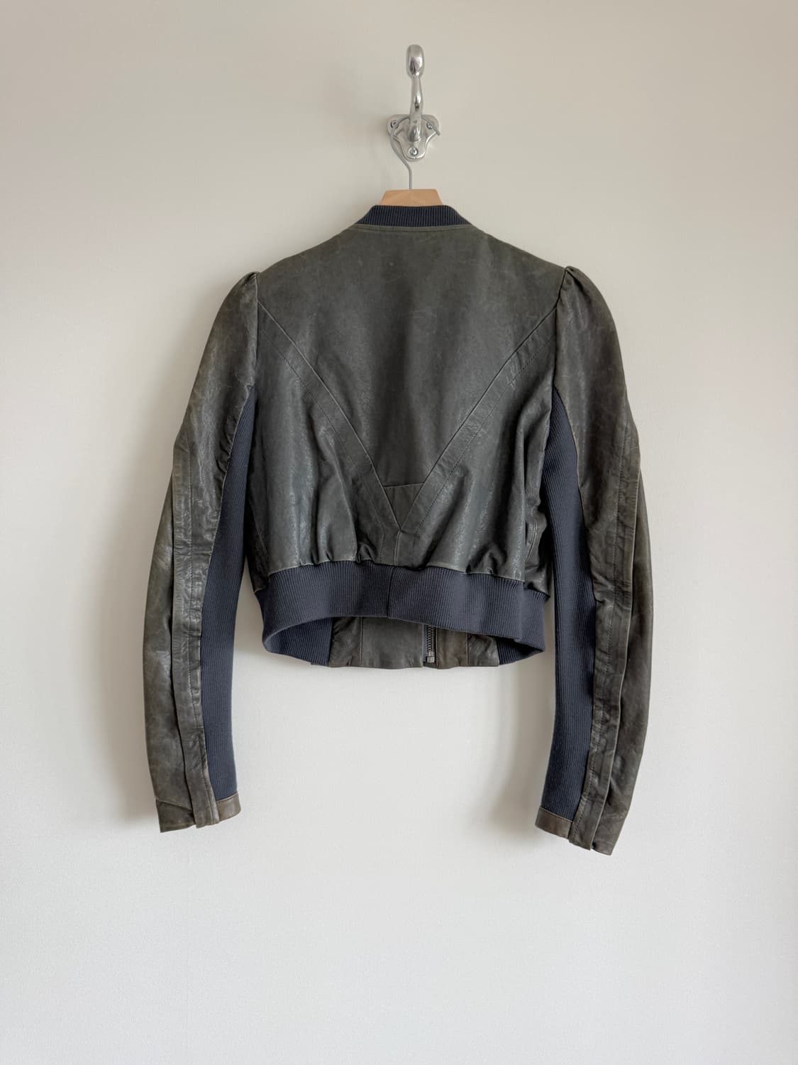 Pre owned 램스킨 레더 자켓 상품이미지5