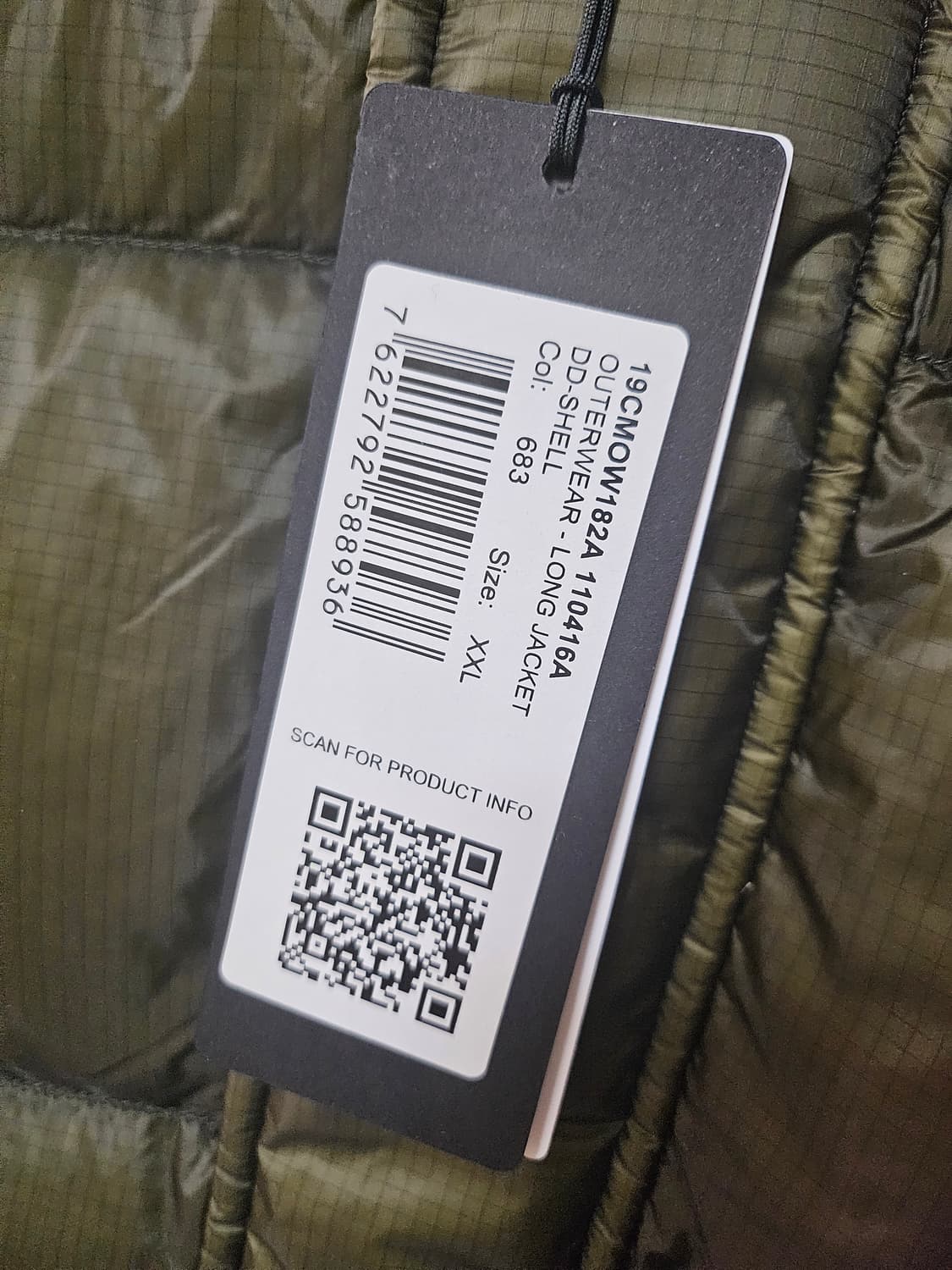 CP컴퍼니 디디쉘 롱 후드 다운 패딩 XXL 상품이미지2