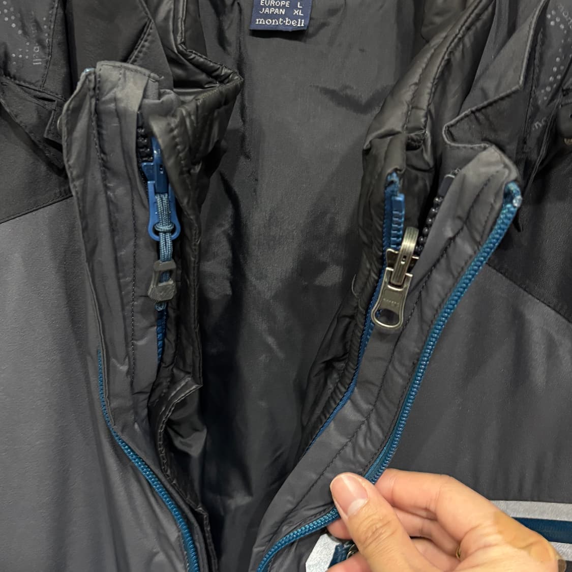 몽벨 바람막이 자켓 XL 상품이미지3
