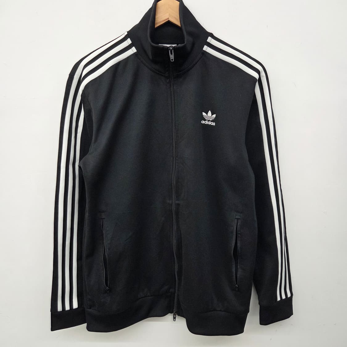 아디다스져지 삼선 트랙탑 블랙 남L 상품이미지2