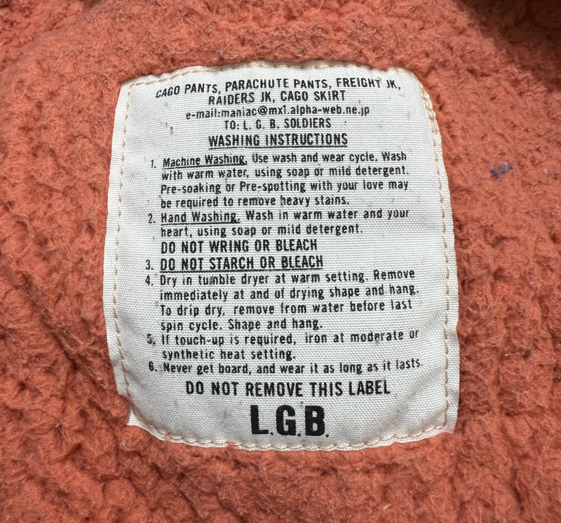 L.G.B 2000's 파일럿 도킹 후드 파카 상품이미지8