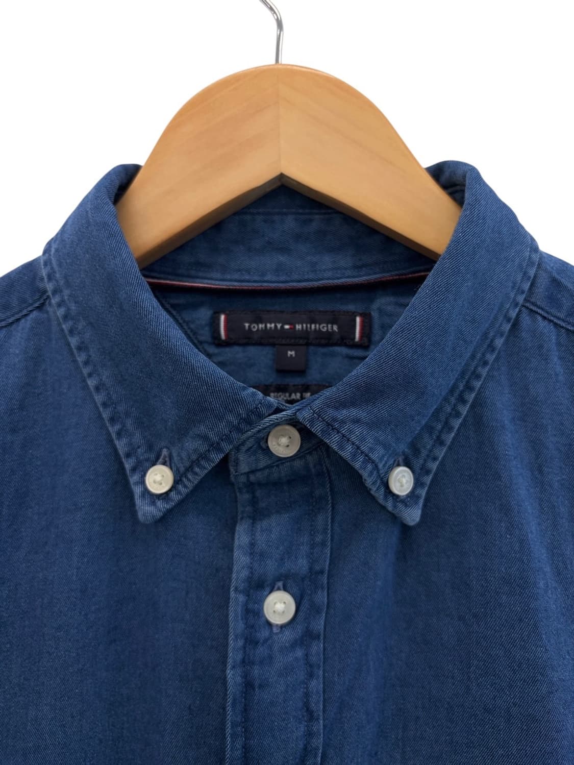 타미힐피거 샴브레이 셔츠 (M) 상품이미지3