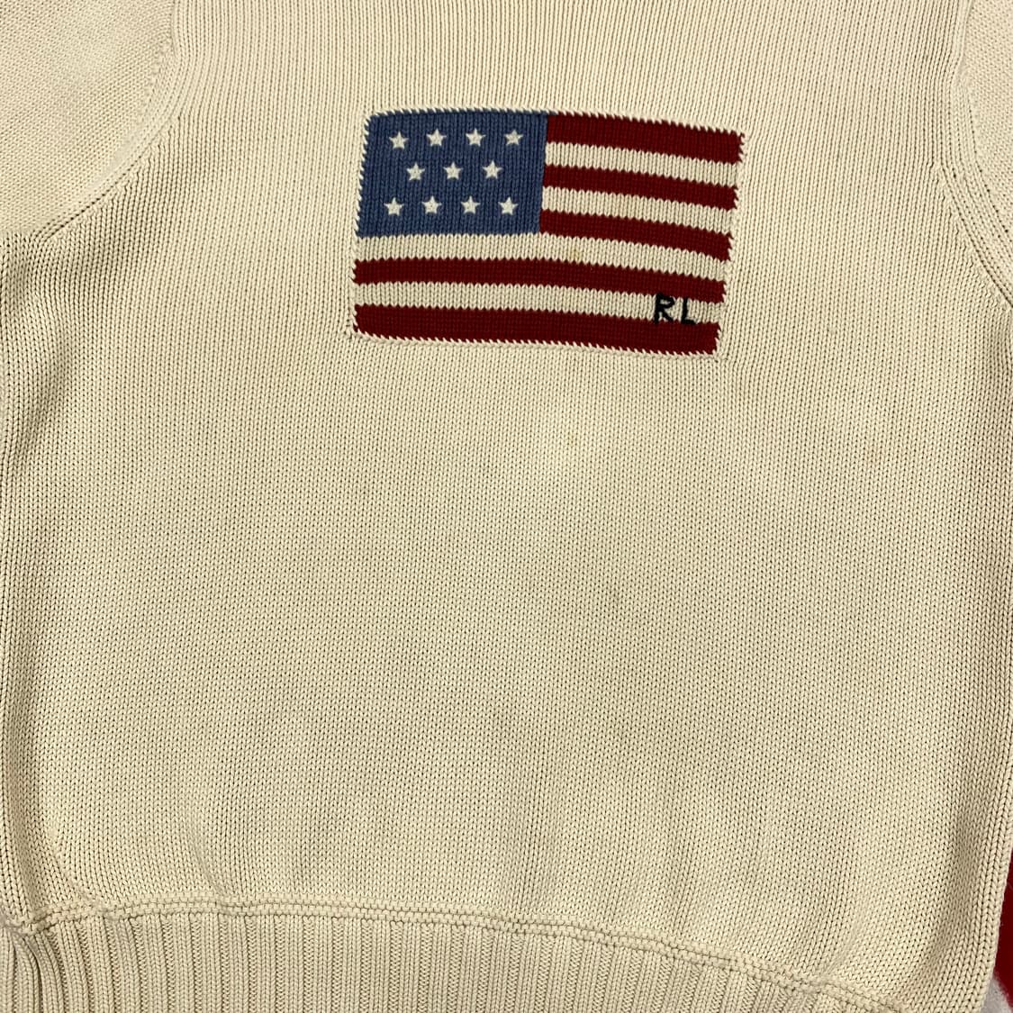 폴로진스 성조기 니트 M  상품이미지6