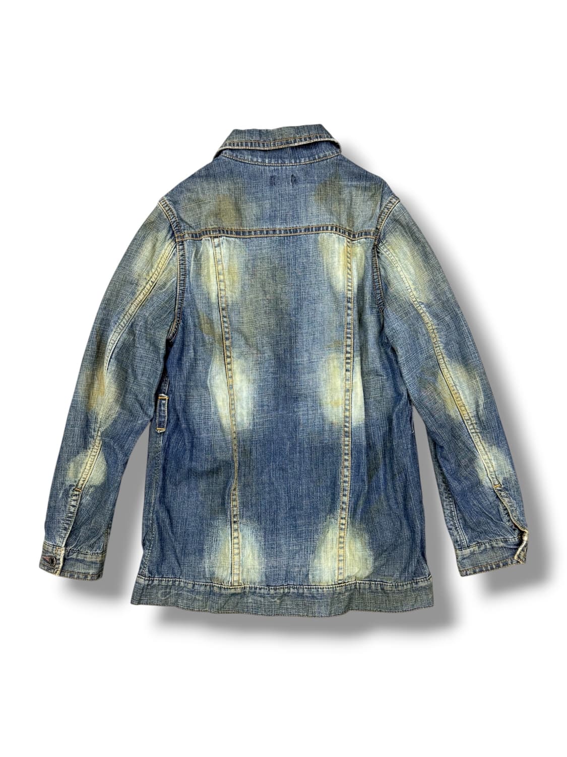 JPN blueway nippon 옐로우 워싱 데님자켓 상품이미지5