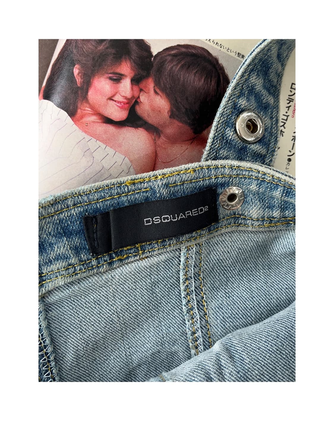 2000‘s Dsquared2 Denim Bustier Top 상품이미지5