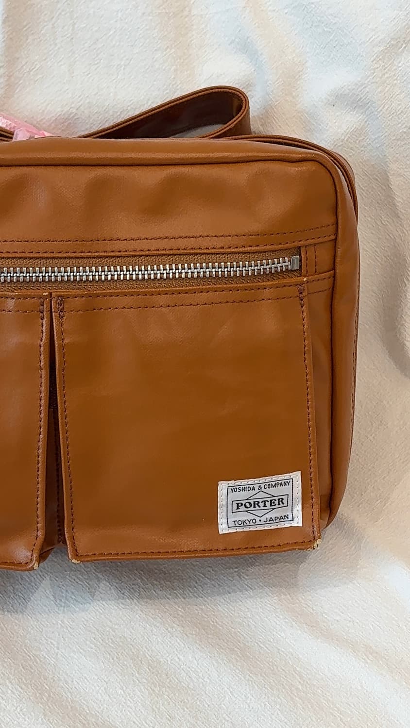 PORTER FREE STYLE SHOULDER BAG (Camel) 상품이미지3