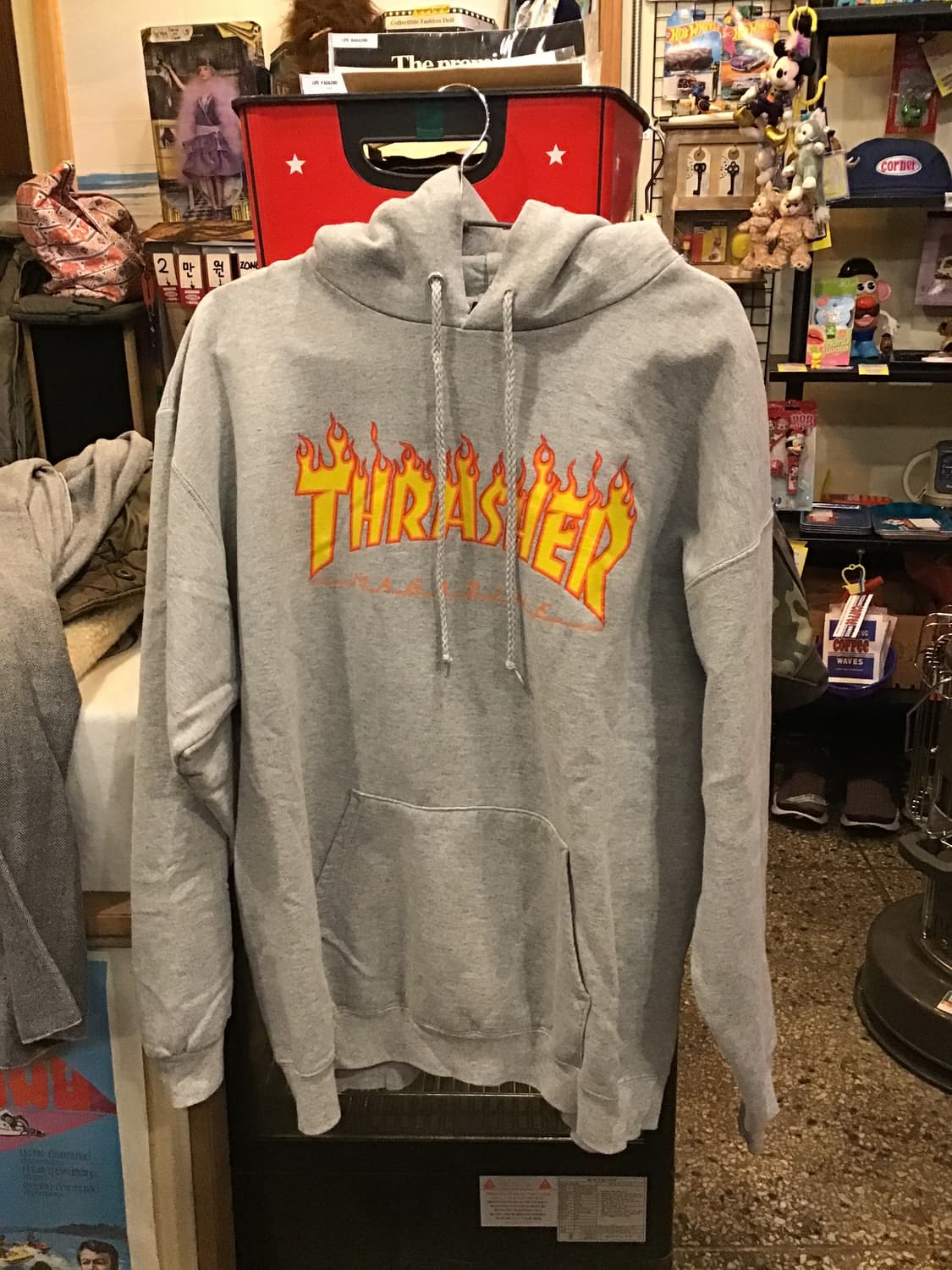 Thrasher 쓰레셔 후드티 (M) 상품이미지1