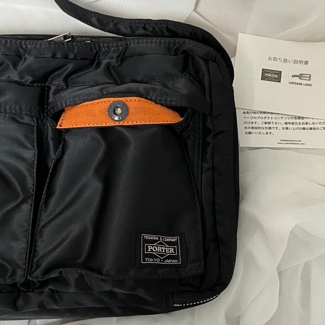 미사용)PORTER 포터 탱커 숄더백 L 블랙 상품이미지2