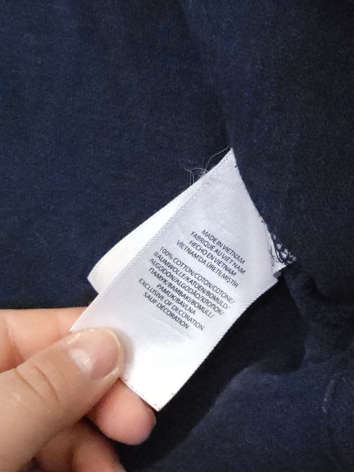 폴로 랄프로렌 네이비 반팔 카라티 m 상품이미지4