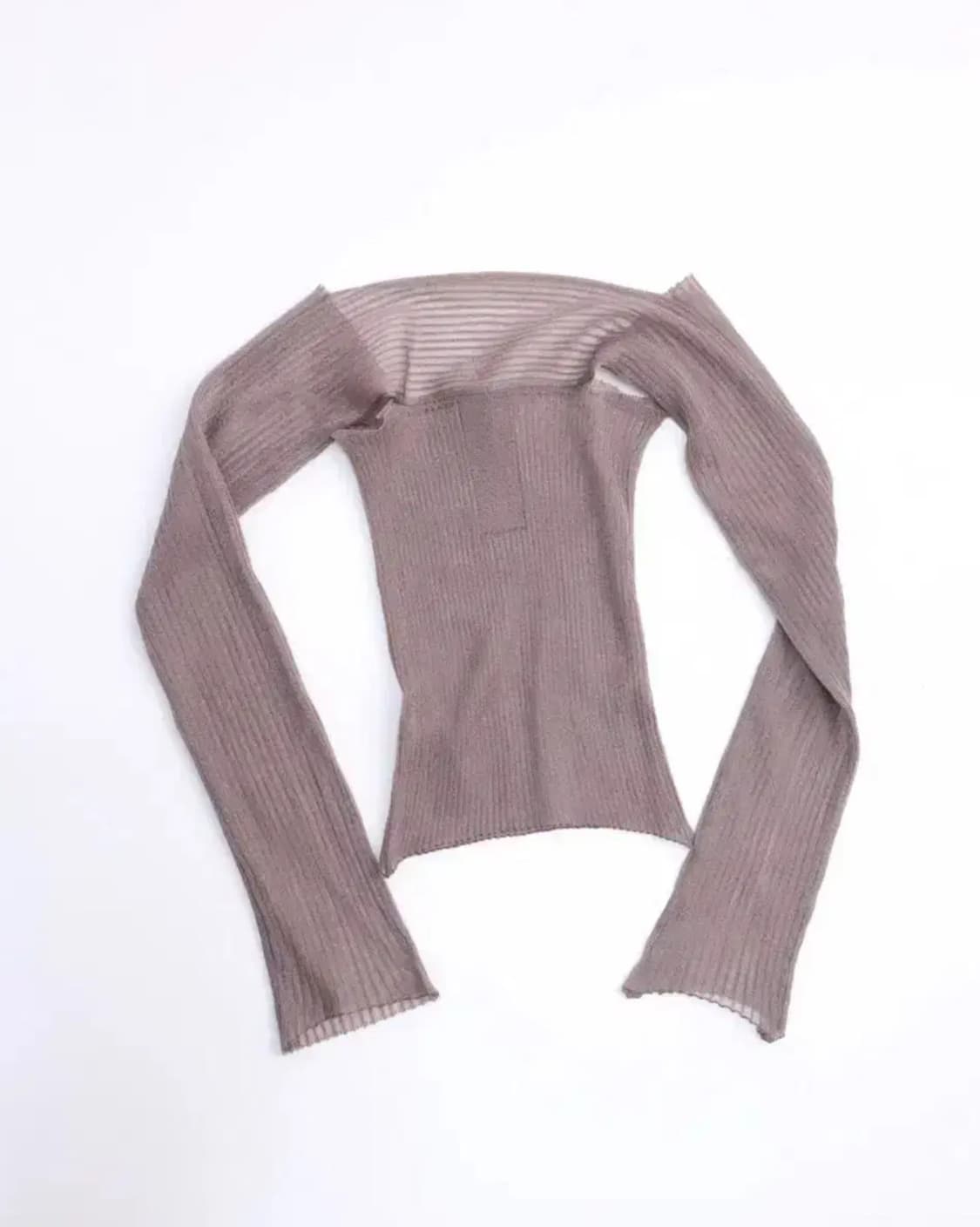 울리카상투스 쉬어 탱크 탑 sheer tank top 상품이미지1