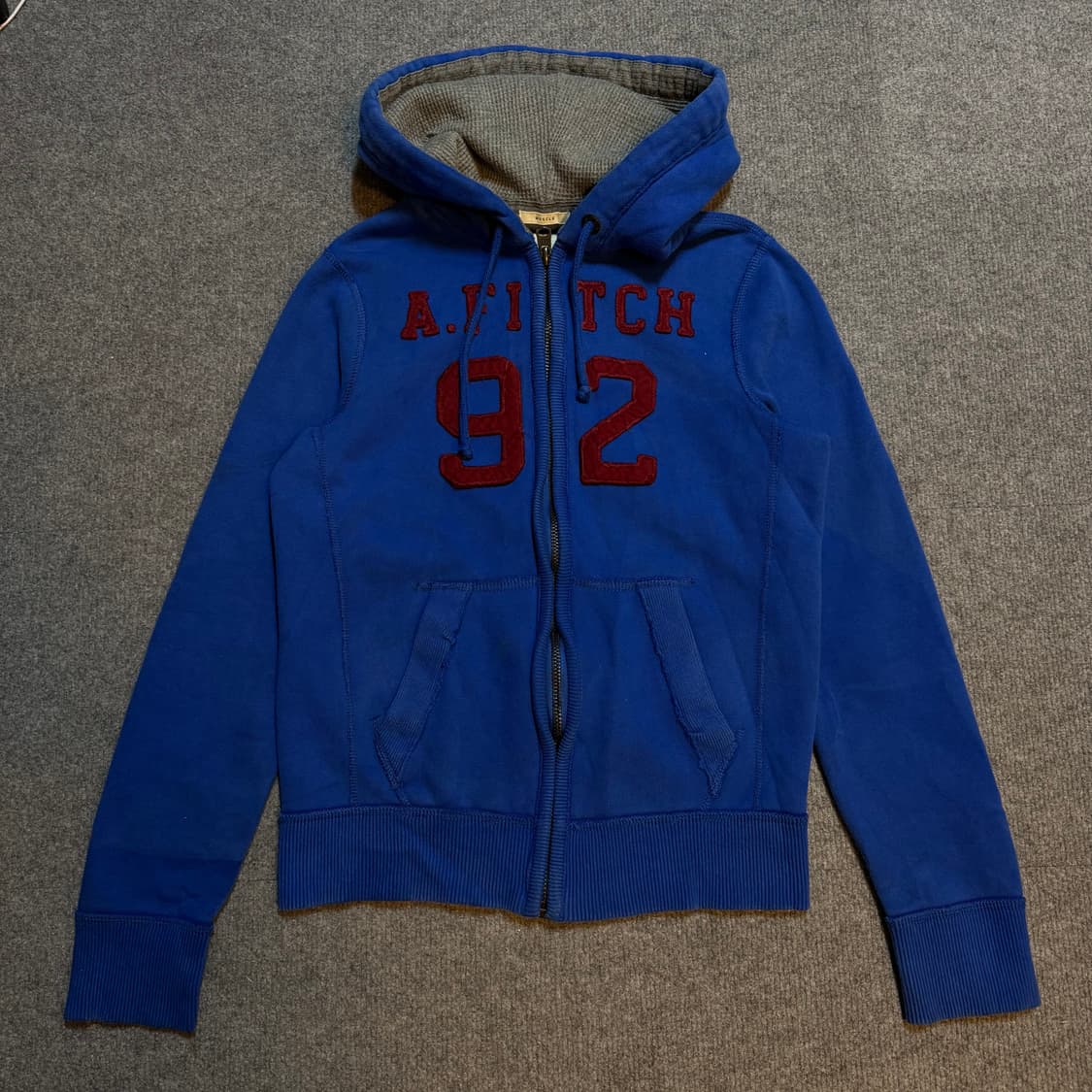 아베크롬비 블루 후드집업 s 상품이미지2