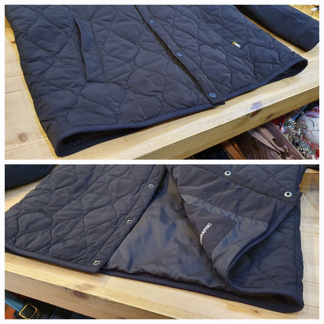 내셔널지오그래픽 퀼팅점퍼 상품이미지6