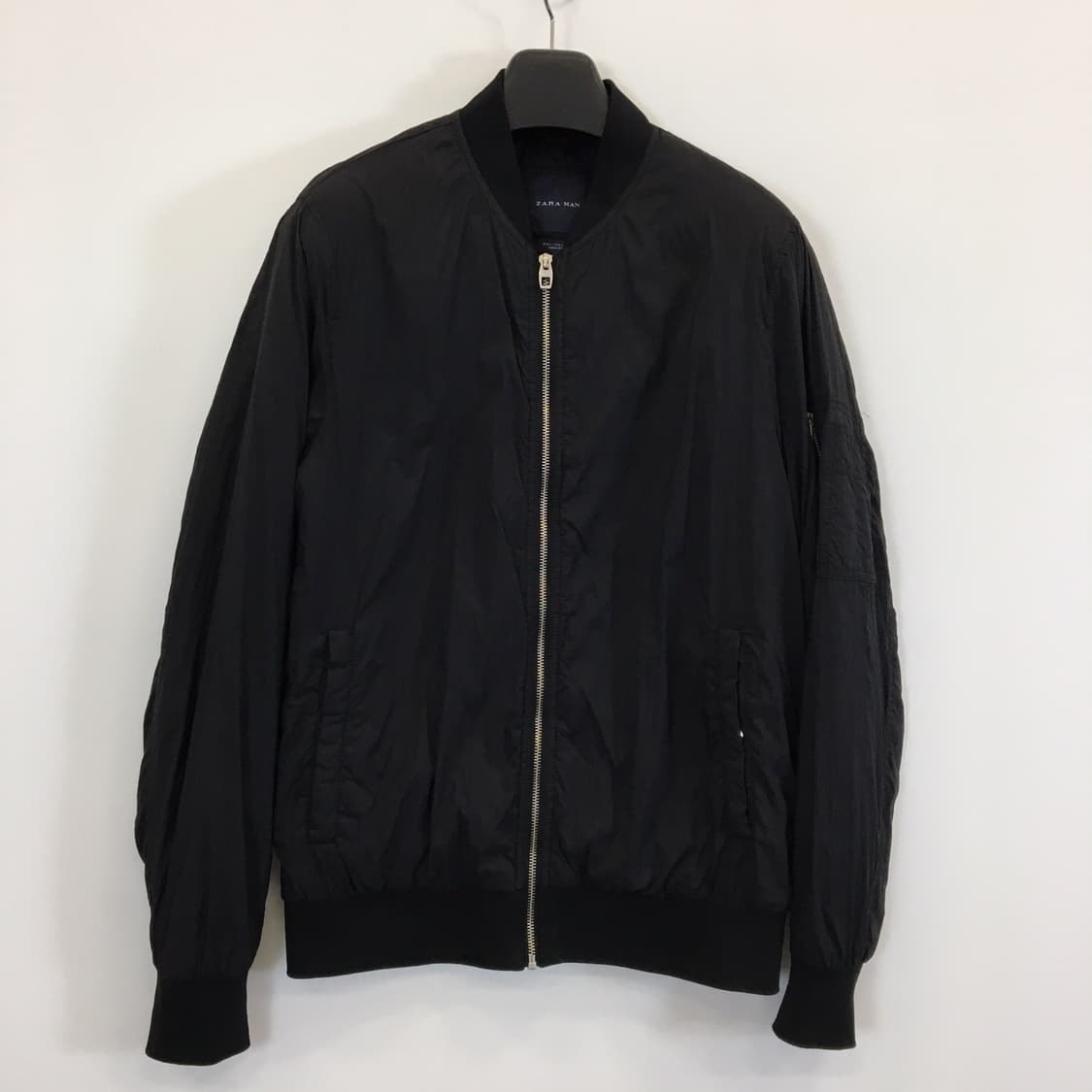 자라 마원 블루종점퍼 L 사이즈 충전제 압축솜  상품이미지1