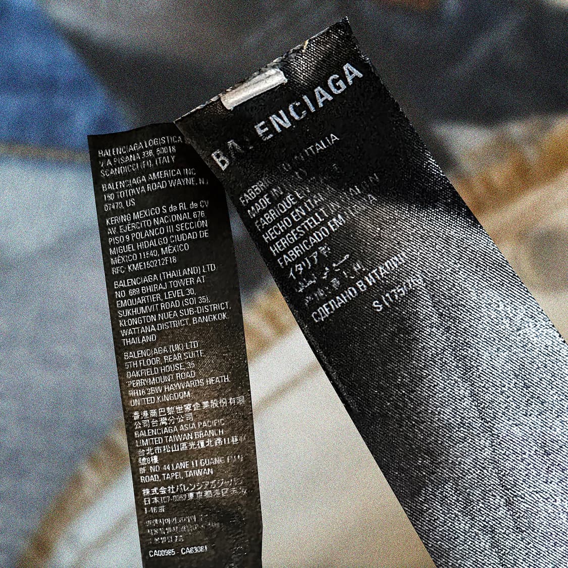 발렌시아가 로우 크로치 데님 S 상품이미지5