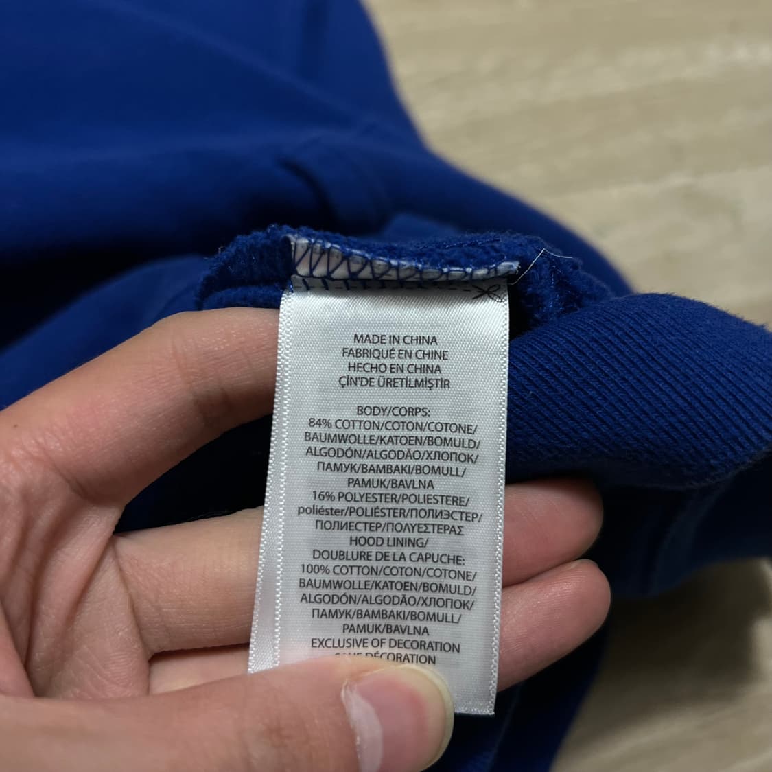 폴로 랄프로렌 키즈 후드집업 [블루] L(14-16)/100 상품이미지6