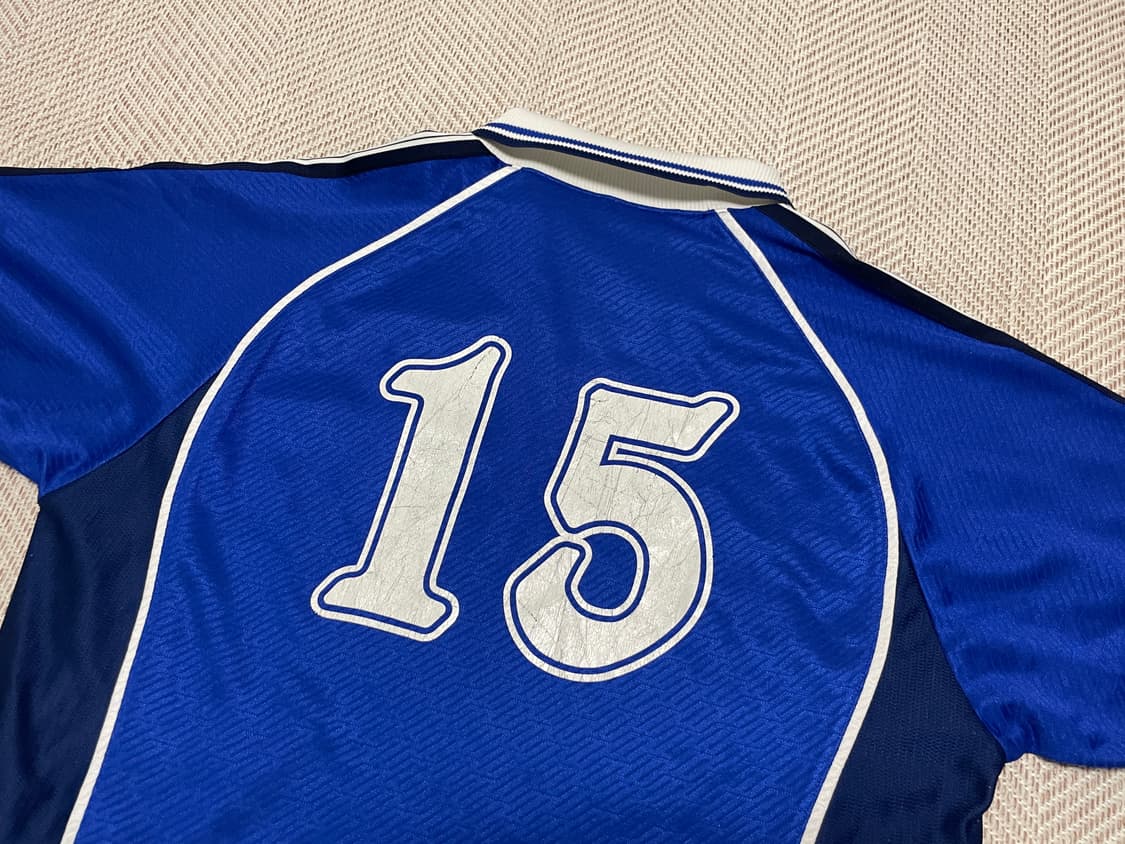 00s 미즈노 FC 블루 킷 사커 저지 J03228 상품이미지7