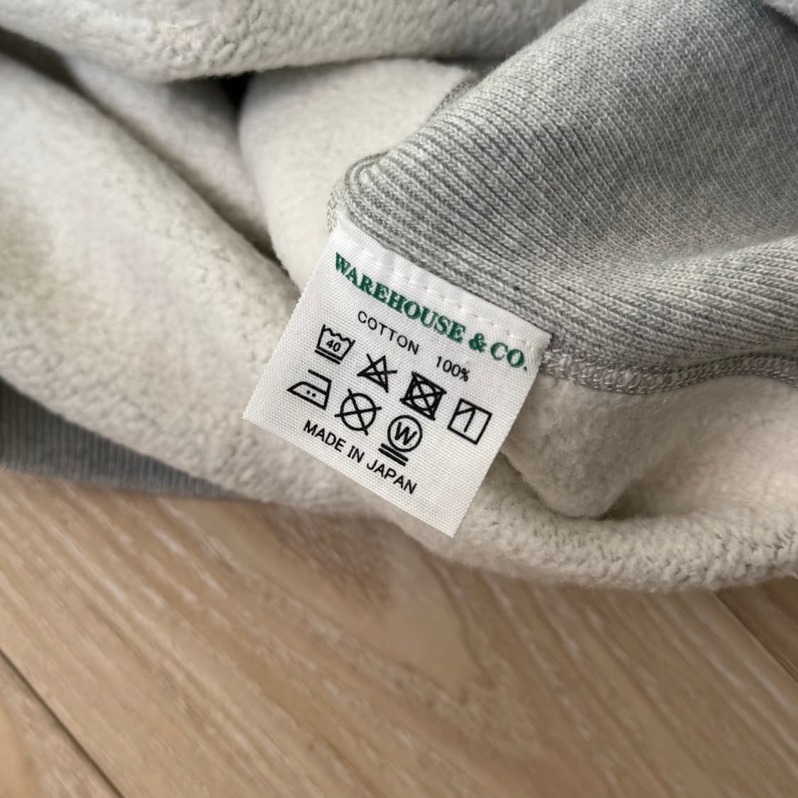 웨어하우스 스웻 후드티 L 상품이미지4