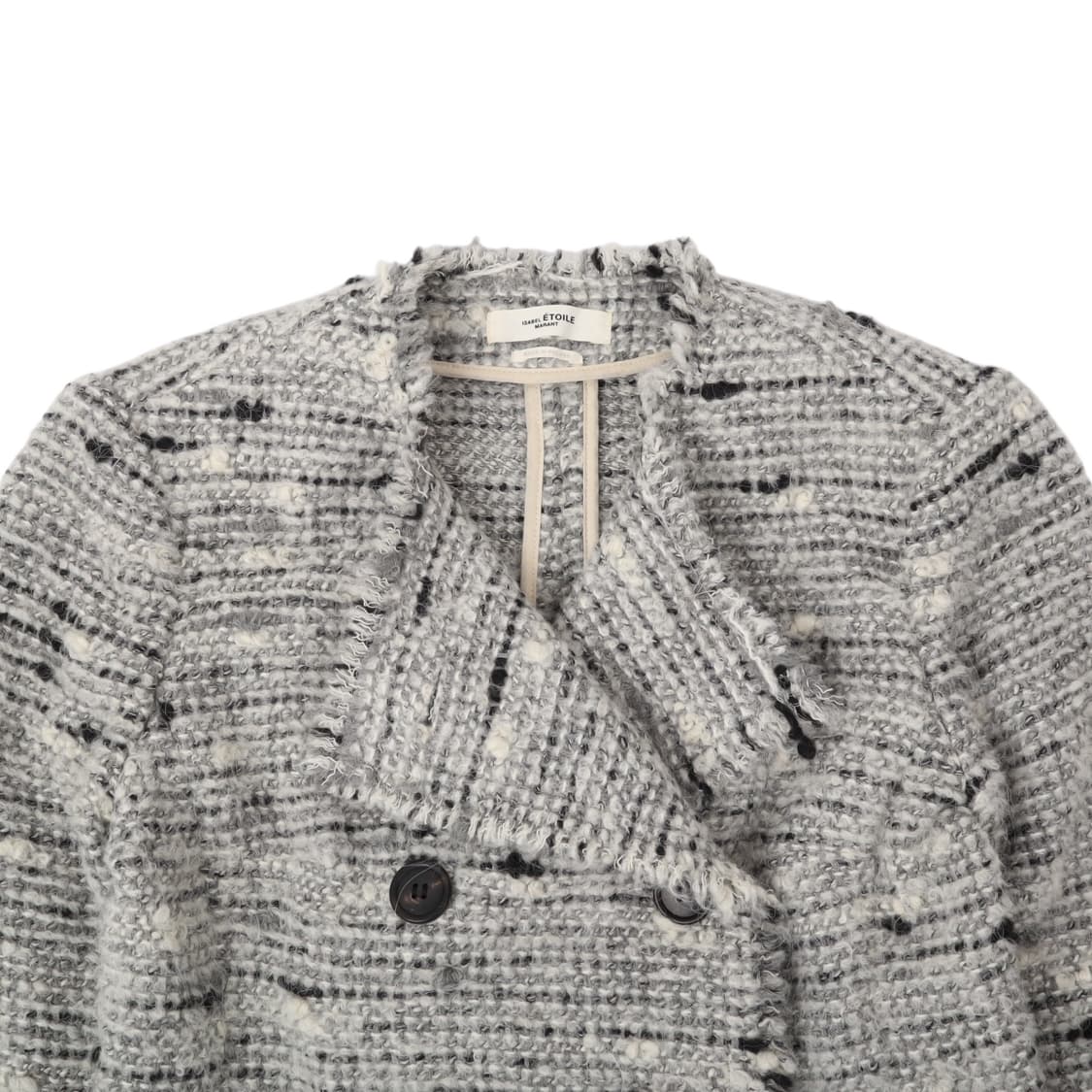 이자벨마랑 jorson 울 알파카 더블 트위드 자켓 상품이미지2