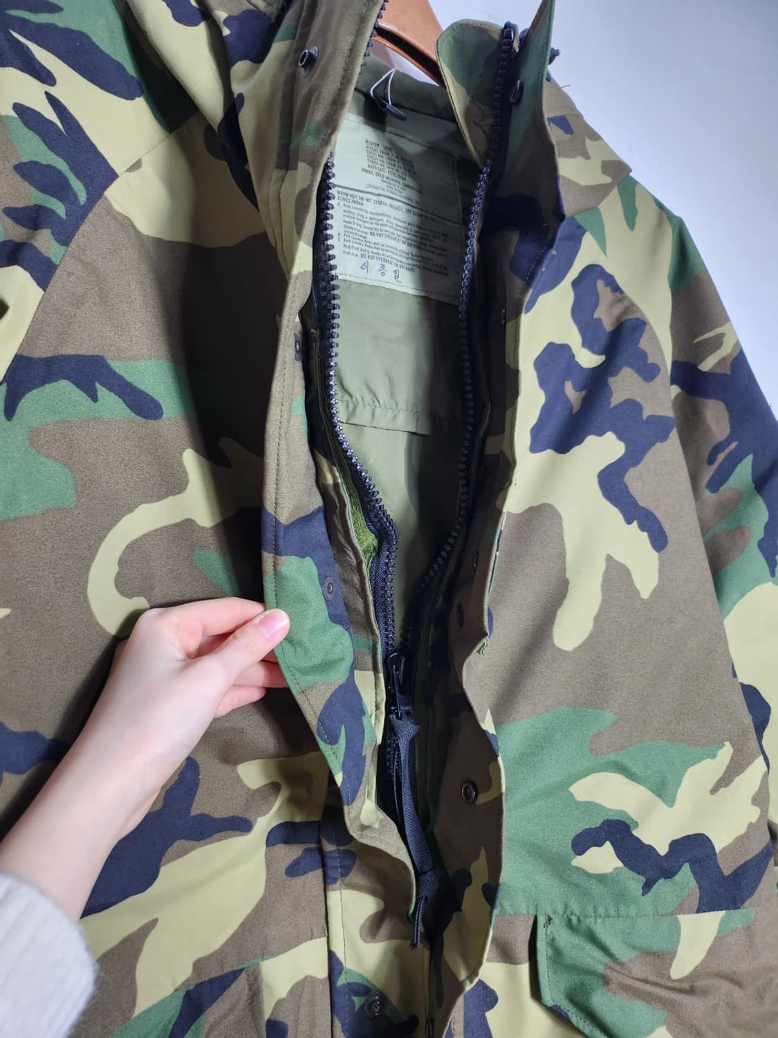 미군 고어텍스 자켓 상품이미지4