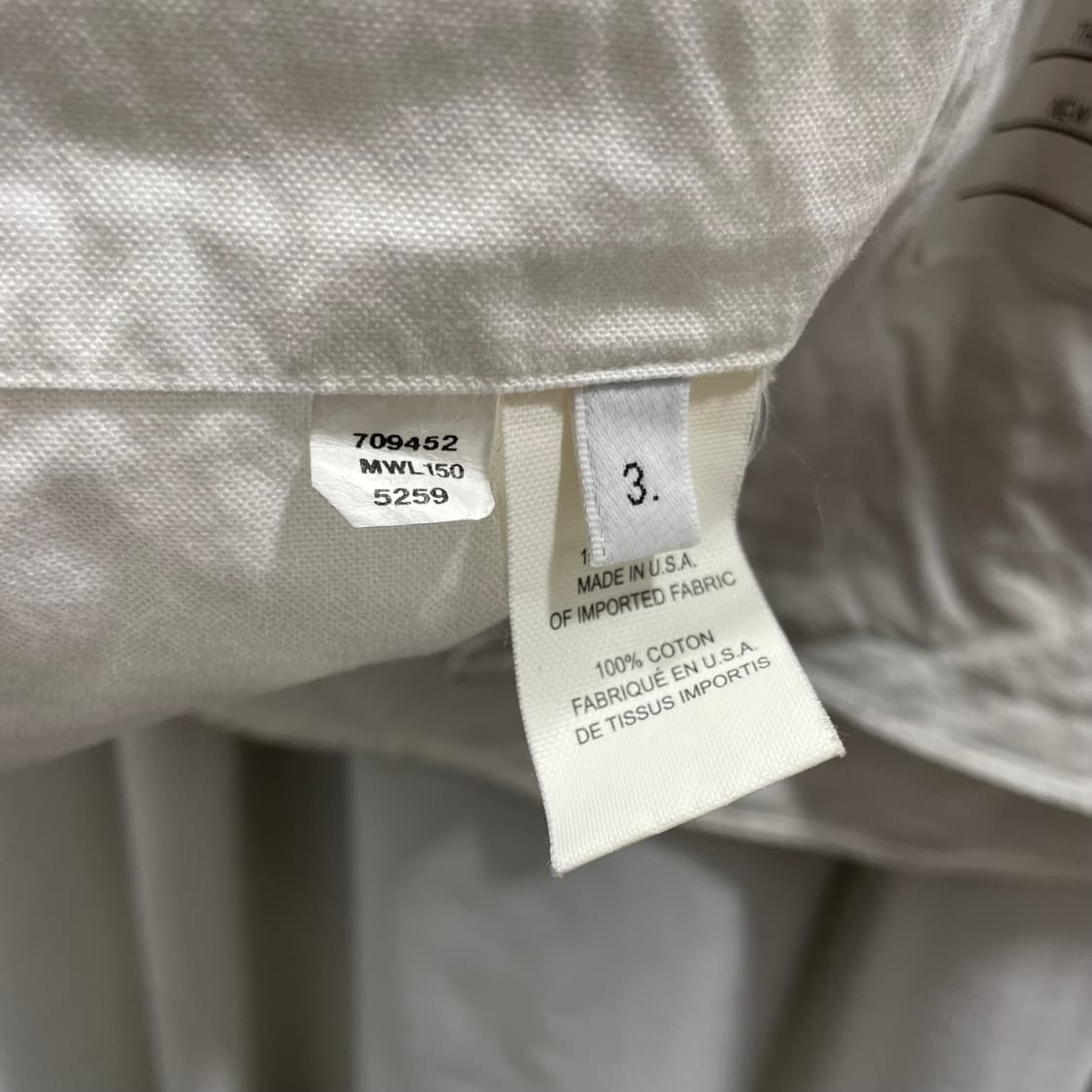 톰브라운/ 트리콜로 암밴드 화이트 셔츠/ 3 상품이미지10