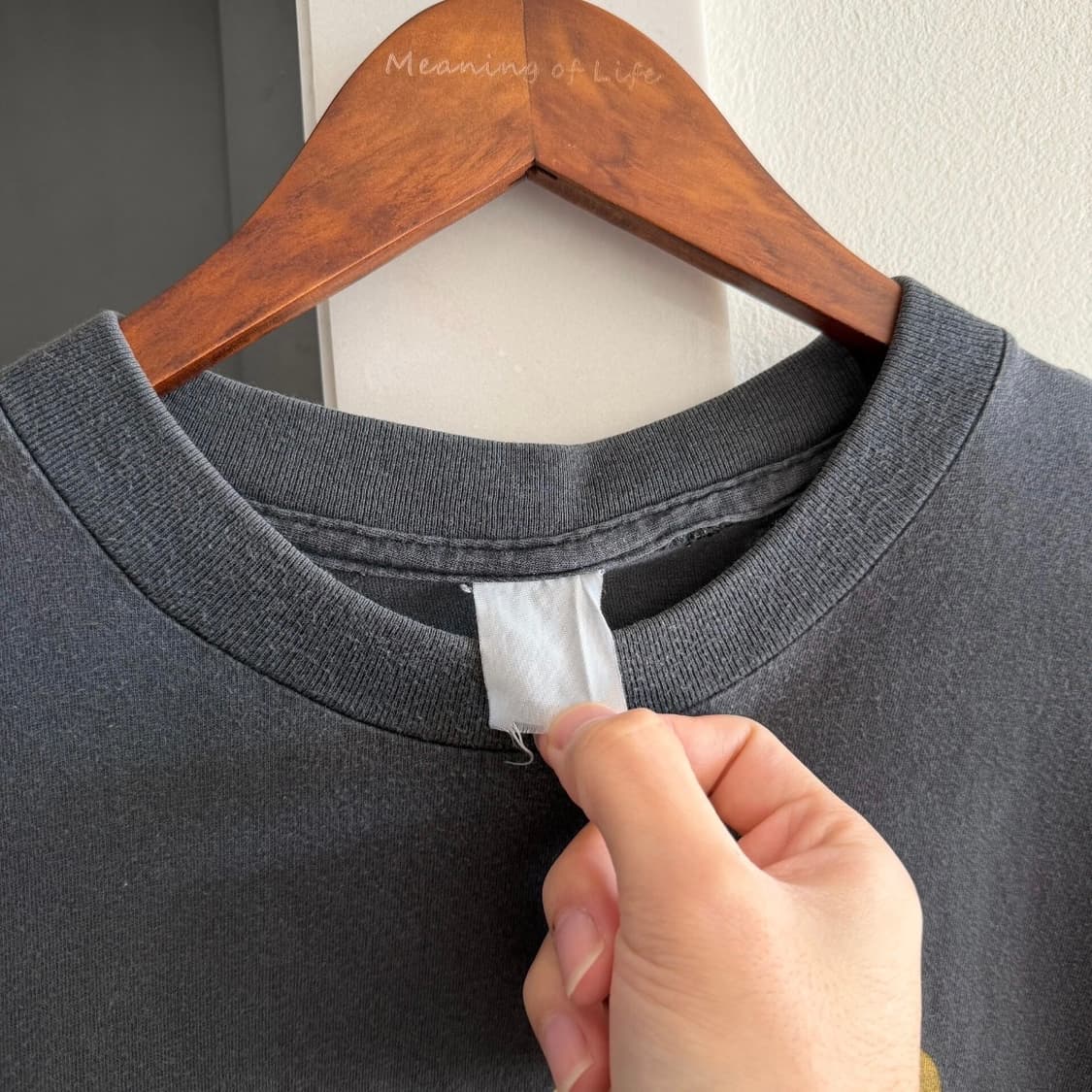 빈티지 90s Suede 티셔츠 상품이미지2