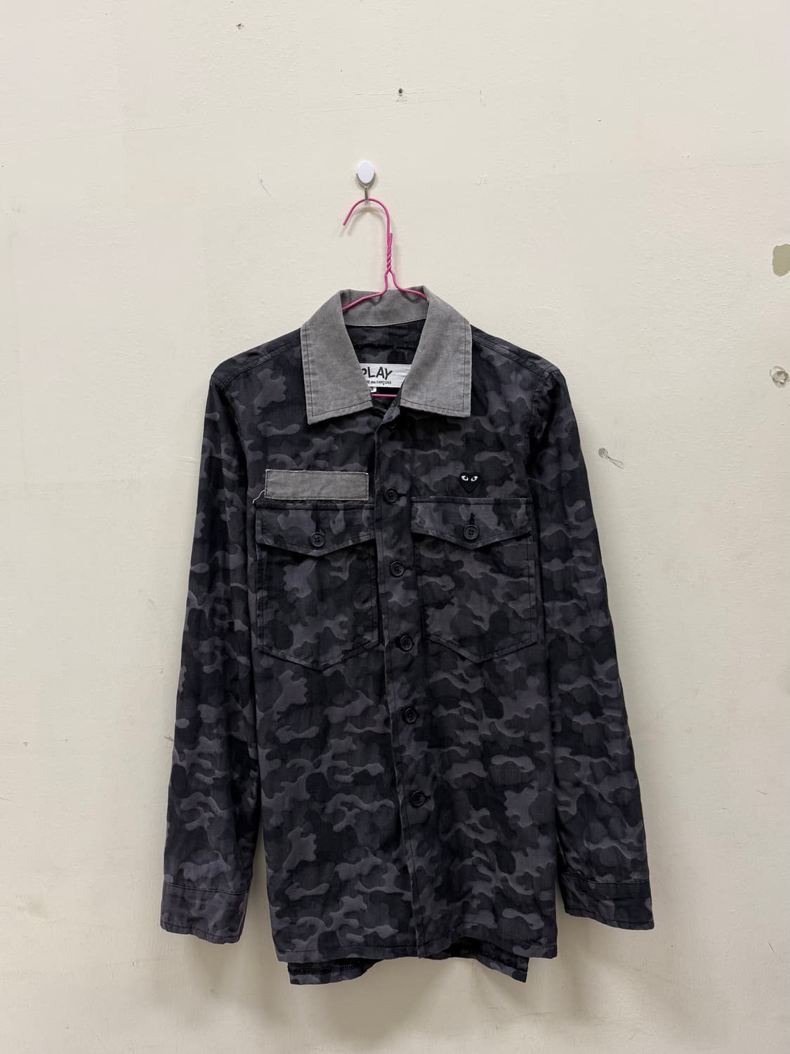 꼼데가르송 카모 밀리터리 셔츠 상품이미지1