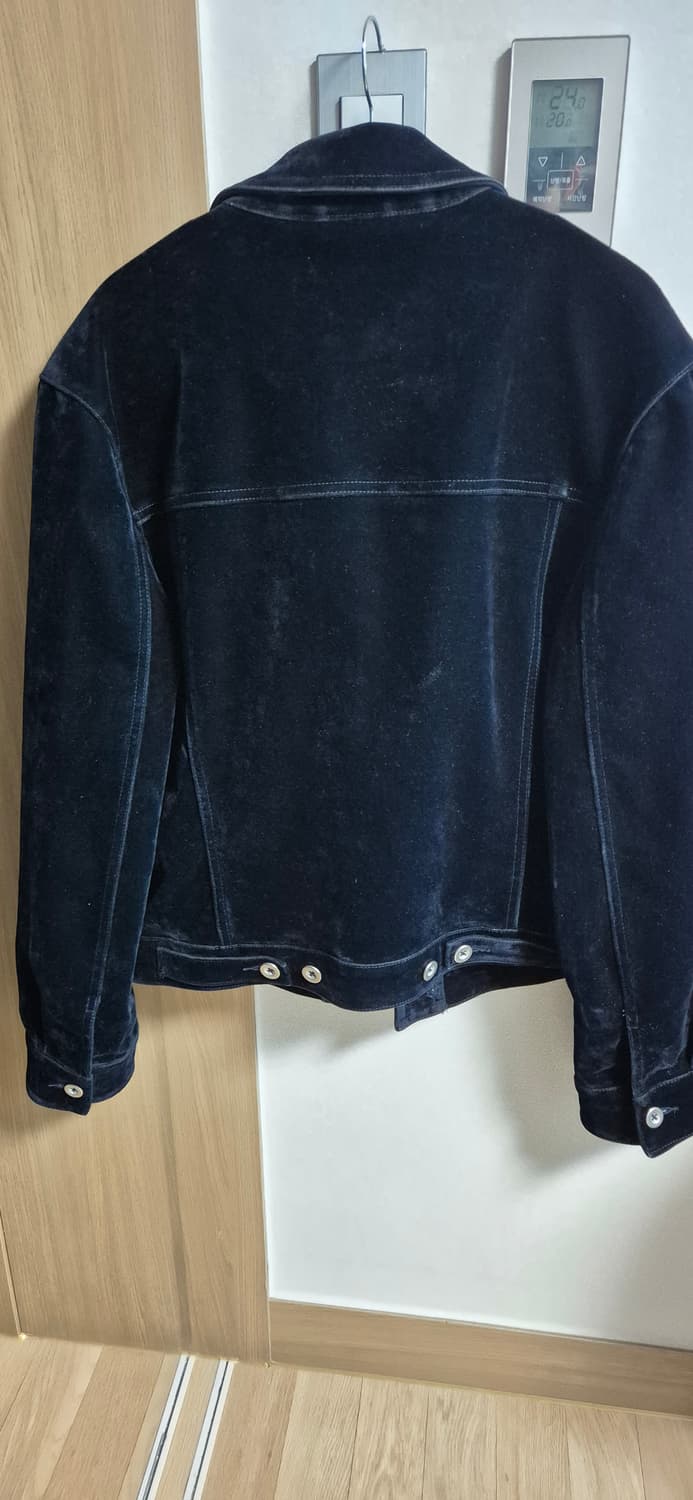 자라 플록 벨벳 자켓 M 상품이미지2