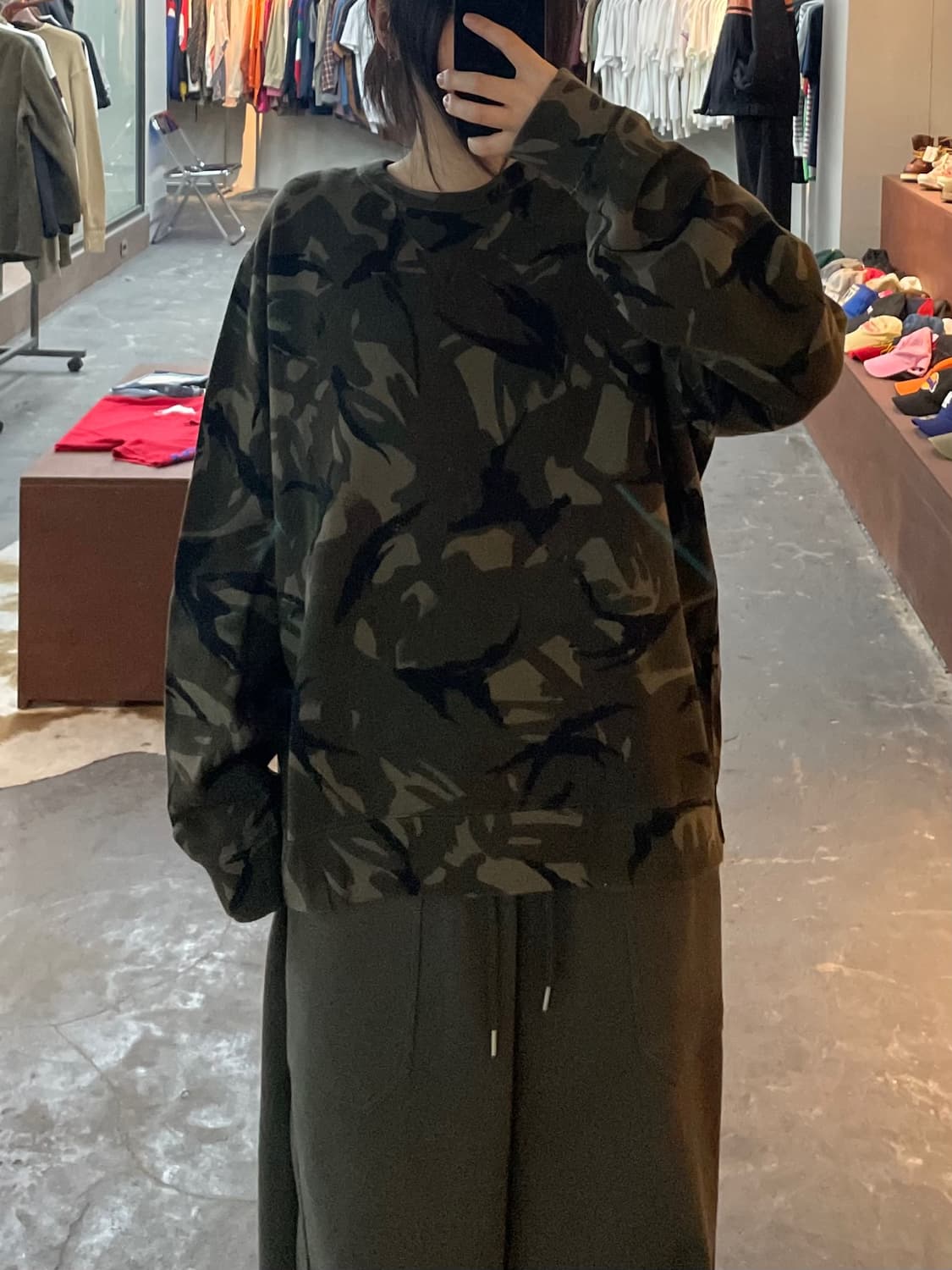 폴로 랄프로렌 카모 밀리터리 맨투맨 H2579 상품이미지1