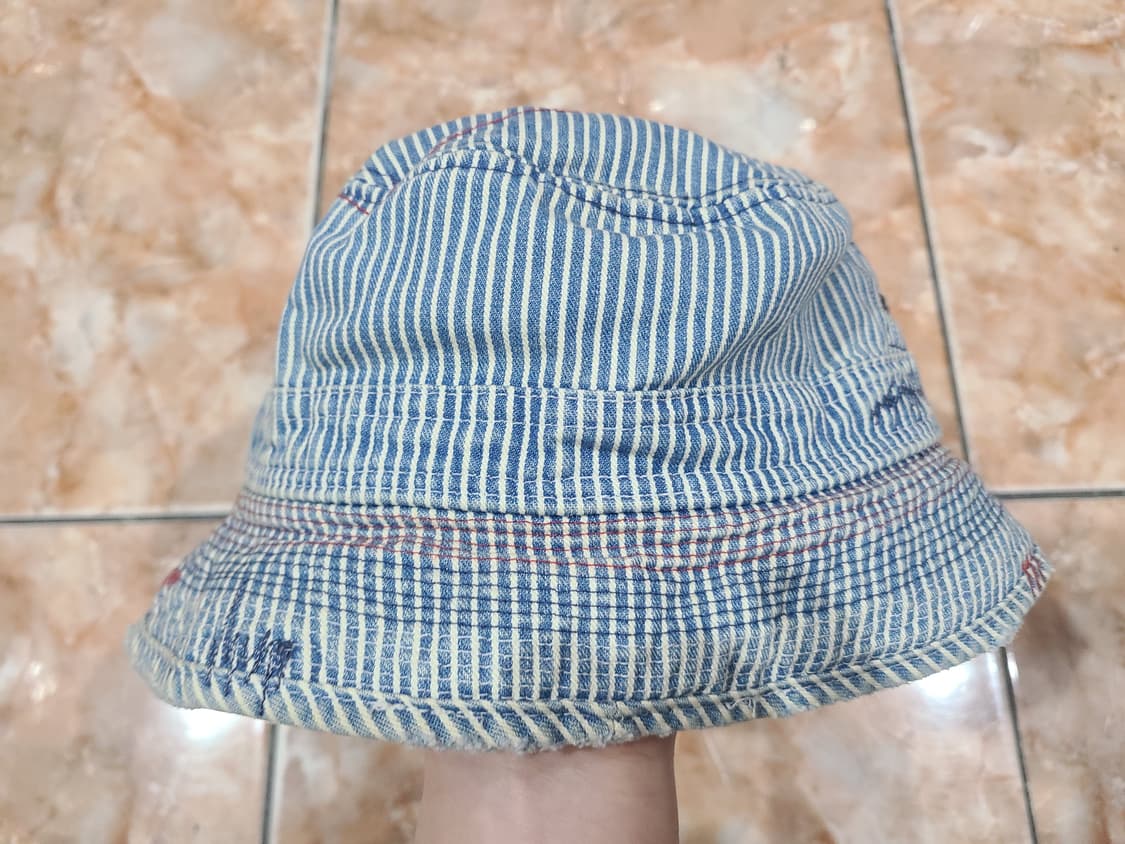 폴로랄프로렌 디스트레스트 스트라이프 데님 버킷 상품이미지4