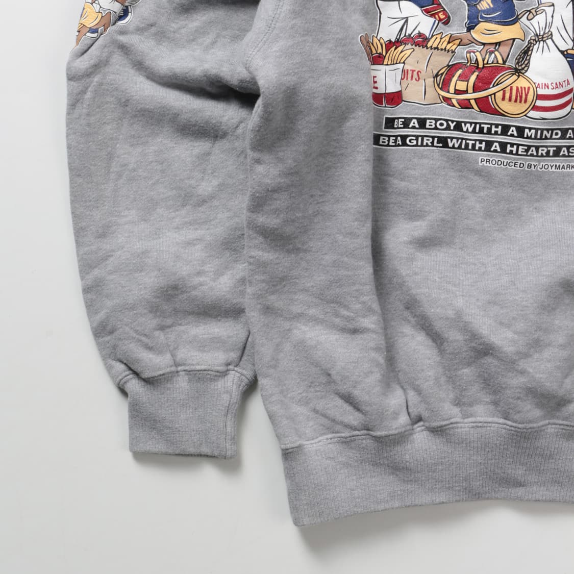 캡틴산타 그레이 프린팅 스웻셔츠   상품이미지8