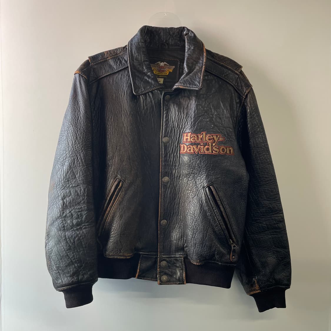 90s 할리데이비슨 가죽 A2자켓 상품이미지2