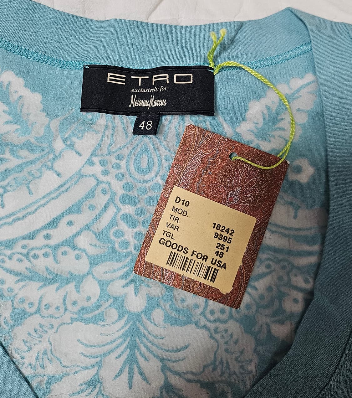 에트로 티셔츠 상품이미지7