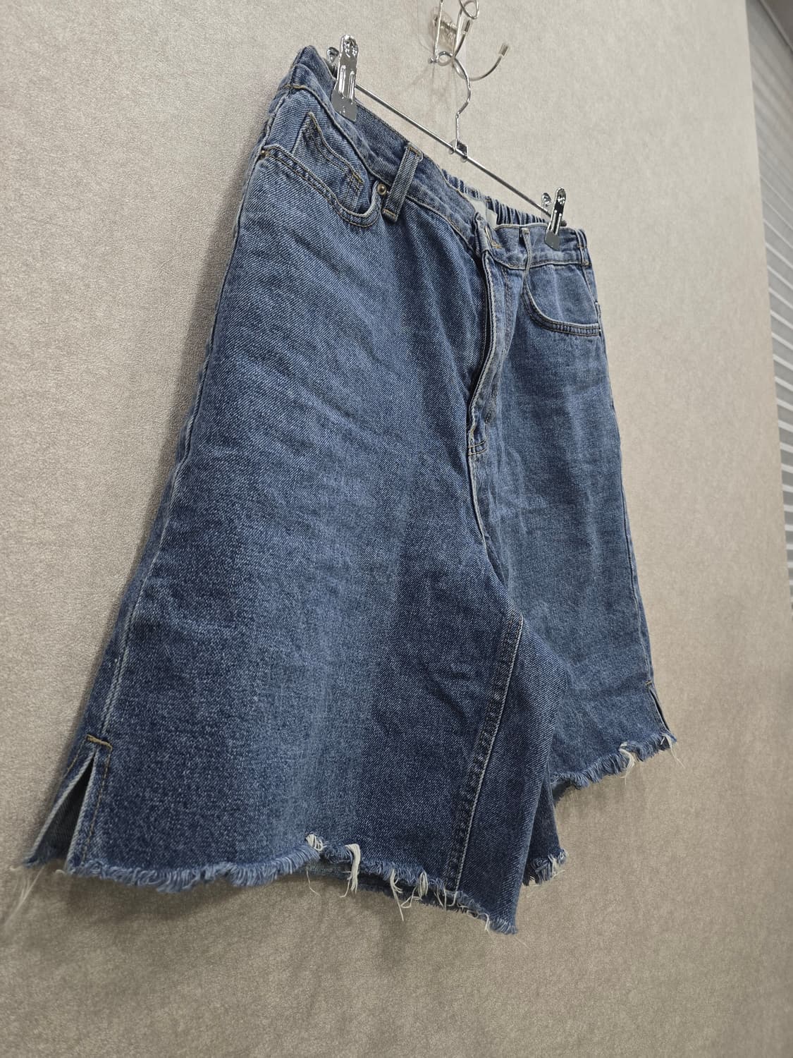 KIND 데님 밴딩 숏팬츠 상품이미지2